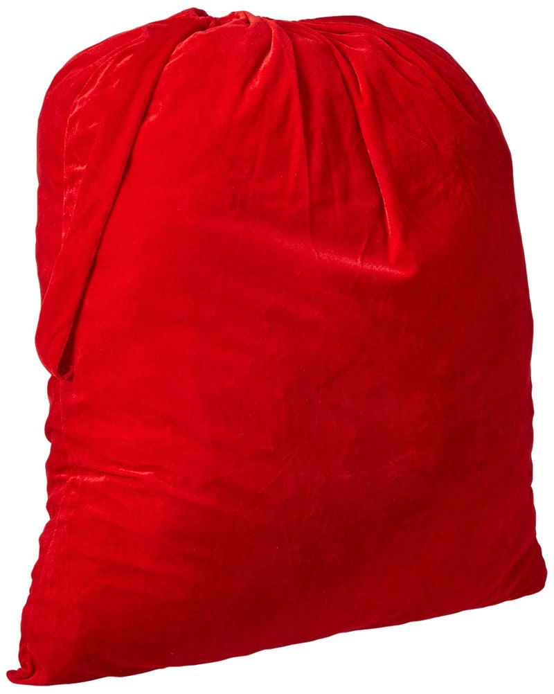 Fun World Costumes Men's Santa Sack, Red/Gold, One Size - Image 2